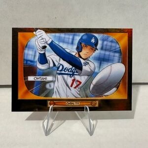 Shohei Ohtani 2024 Bowman 1955 Anime #BA-2. Custom Fan Art. Novelty.